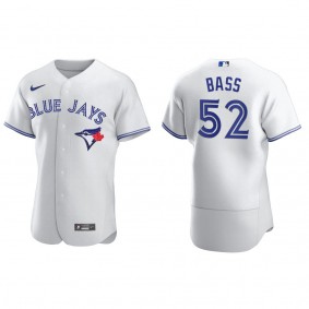 Blue Jays Anthony Bass White Authentic Home Jersey