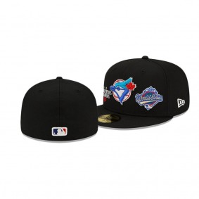Toronto Blue Jays Champion Black 59FIFTY Fitted Hat