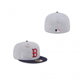 Men's Boston Red Sox 70th Anniversary Gray 59FIFTY Fitted Hat