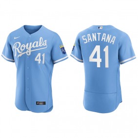 Carlos Santana Men's Kansas City Royals Nike Powder Blue 2022 Authentic Jersey