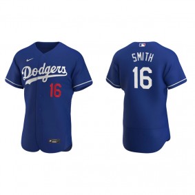 Men's Los Angeles Dodgers Will Smith Royal Authentic Alternate Jersey