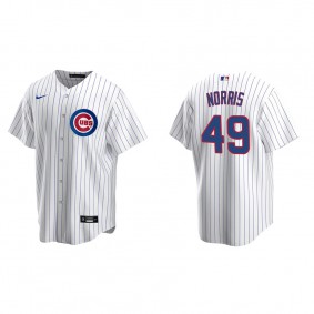Men's Chicago Cubs Daniel Norris White Replica Home Jersey