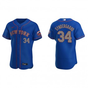 Men's New York Mets Noah Syndergaard Royal Authentic Jersey