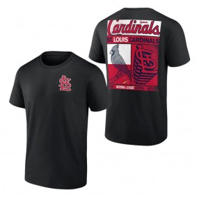 Men's St. Louis Cardinals Fanatics Branded Black In Good Graces T-Shirt