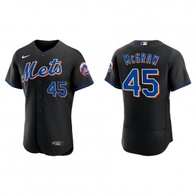 Tug McGraw Men's New York Mets Nike Black Alternate Authentic Jersey