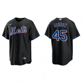 Tug McGraw Men's New York Mets Nike Black Alternate Replica Jersey