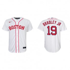 Youth Boston Red Sox Jackie Bradley Jr. Red Sox 2021 Patriots' Day Replica Jersey