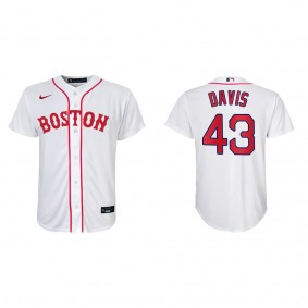 Youth Boston Red Sox Jaylin Davis Red Sox Patriots' Day Replica Jersey